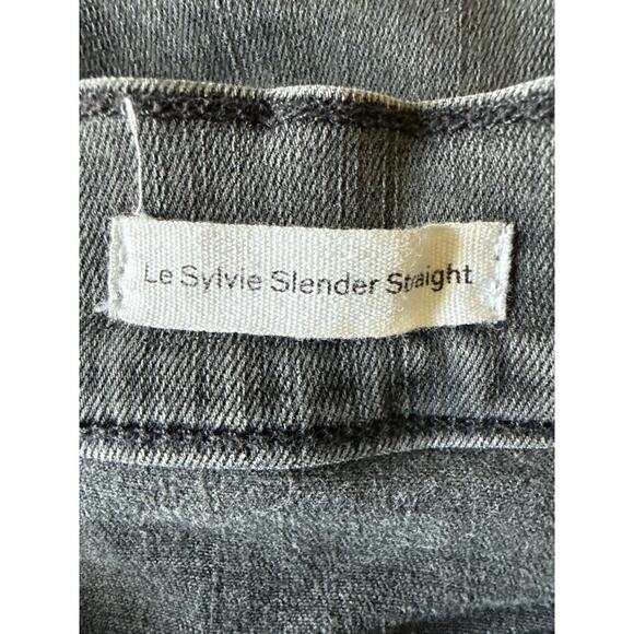 FRAME Le Sylvia Slender Straight Women’s Size 31 in Octavia Drive - Picture 8 of 10